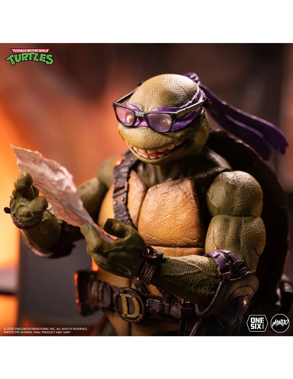 Figura de colección articulada Tales Of The Teenage Mutant Ninja Turtles Donatello Limitada 6