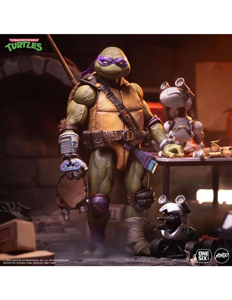 Figura de colección articulada Tales Of The Teenage Mutant Ninja Turtles Donatello Limitada 8