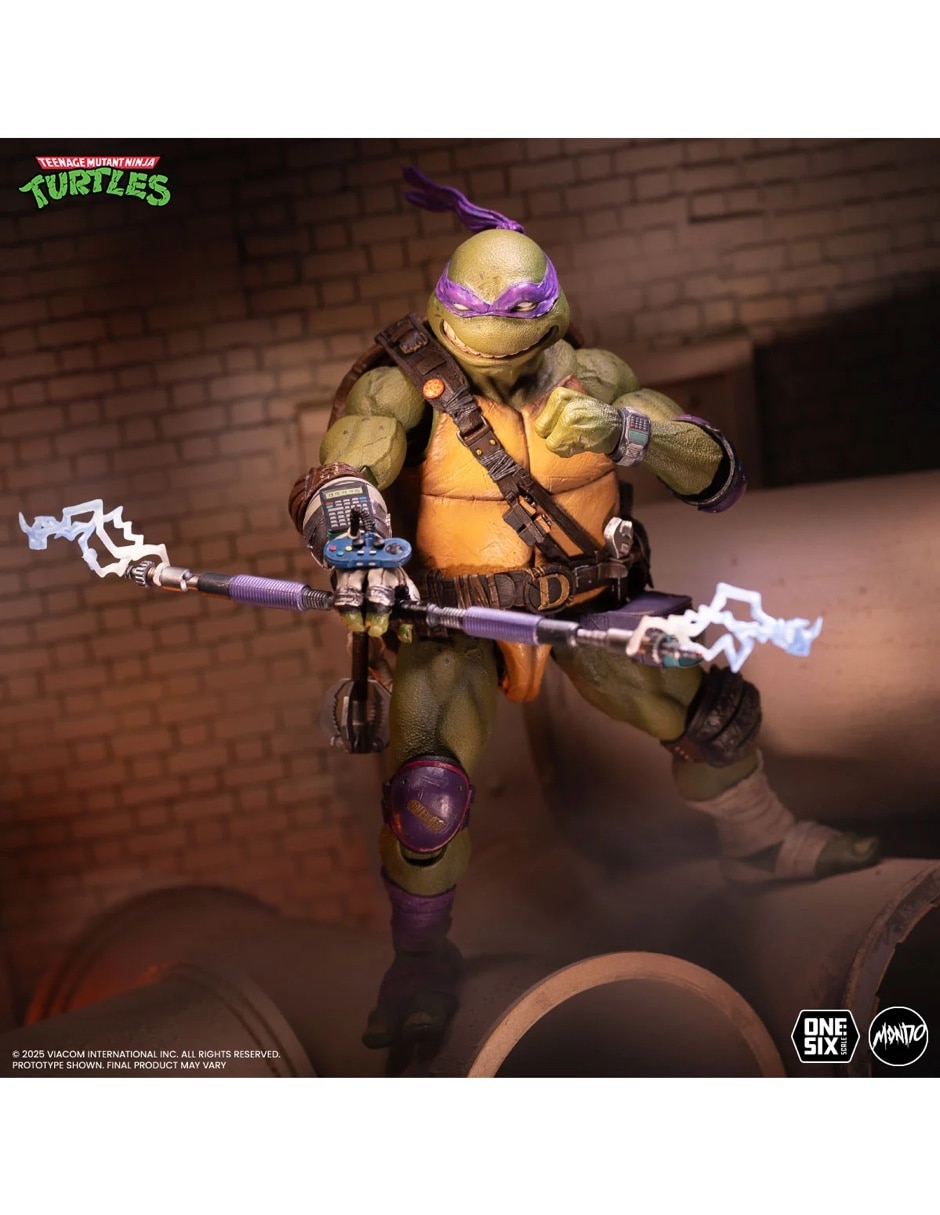 Figura de colección articulada Tales Of The Teenage Mutant Ninja Turtles Donatello Limitada 9