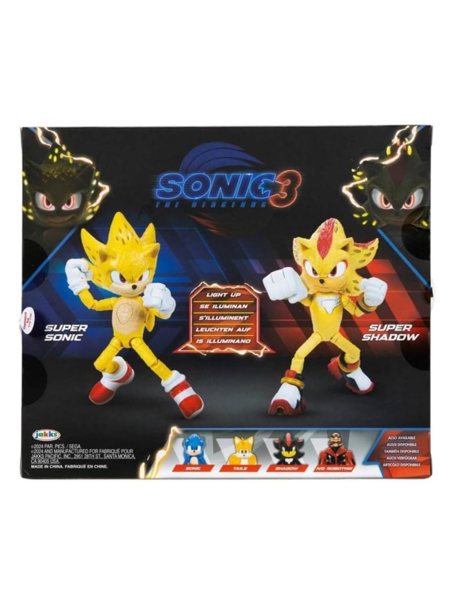 Set figuras acción articulada estándar con luz