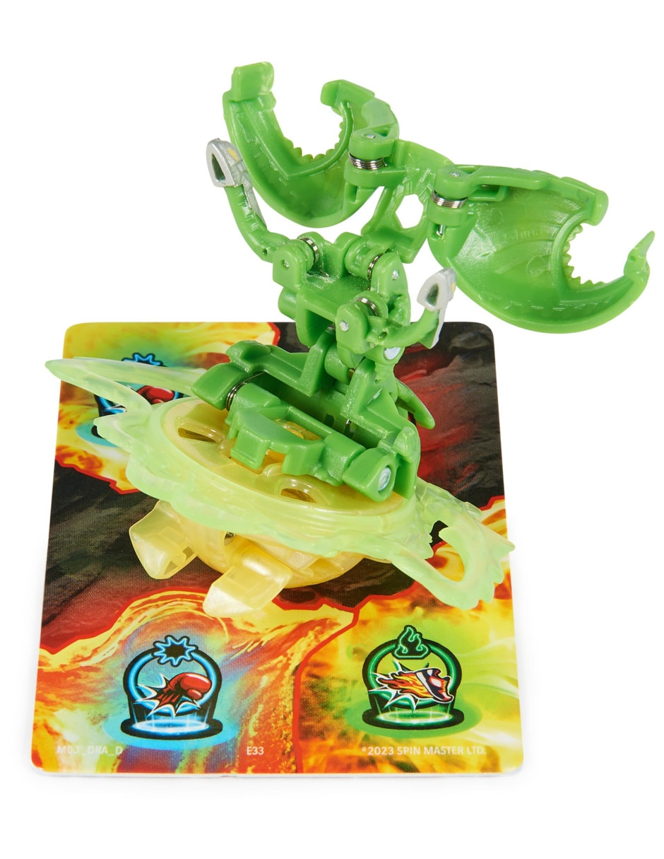 Set figuras acción articulada estándar bakugan con movimiento