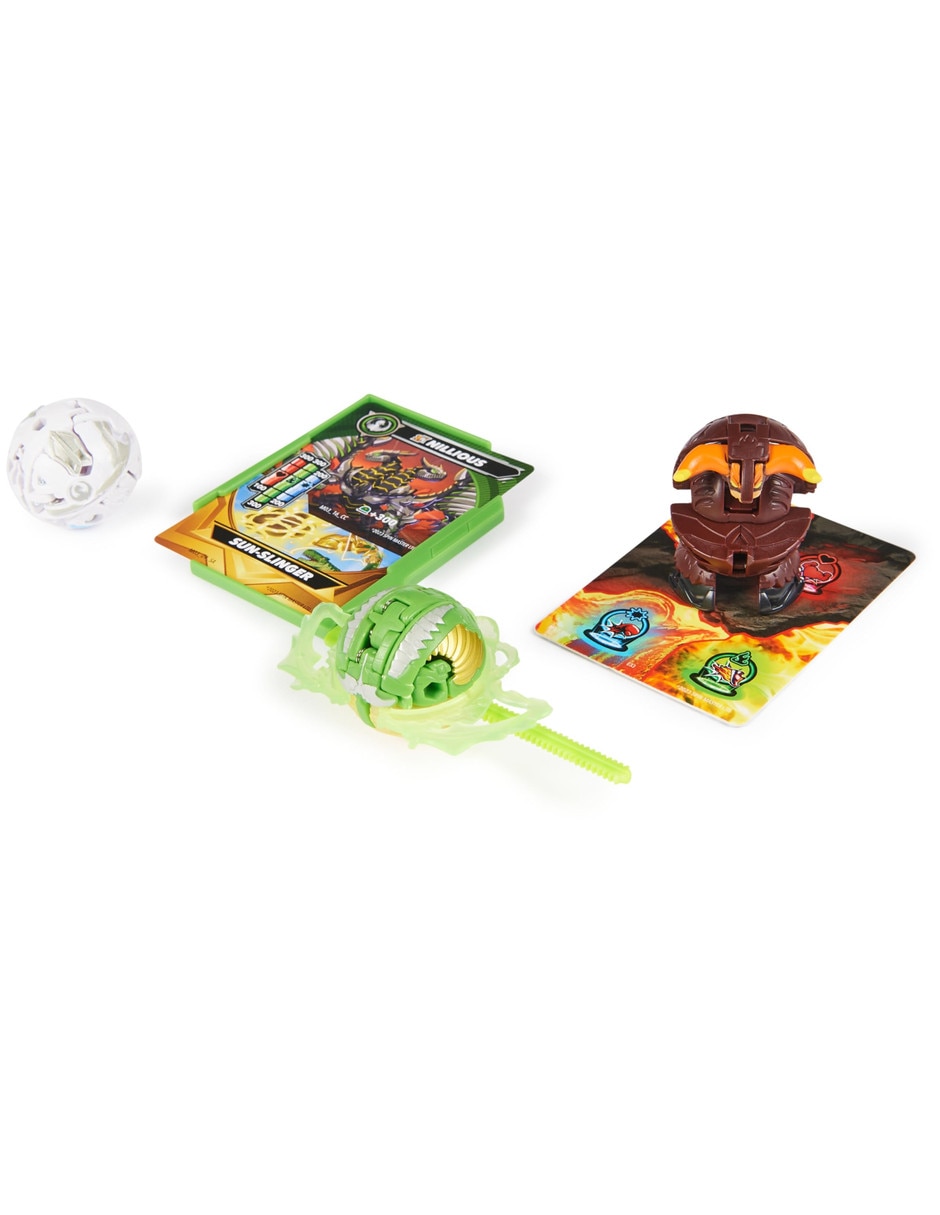 Set figuras acción articulada estándar bakugan con movimiento