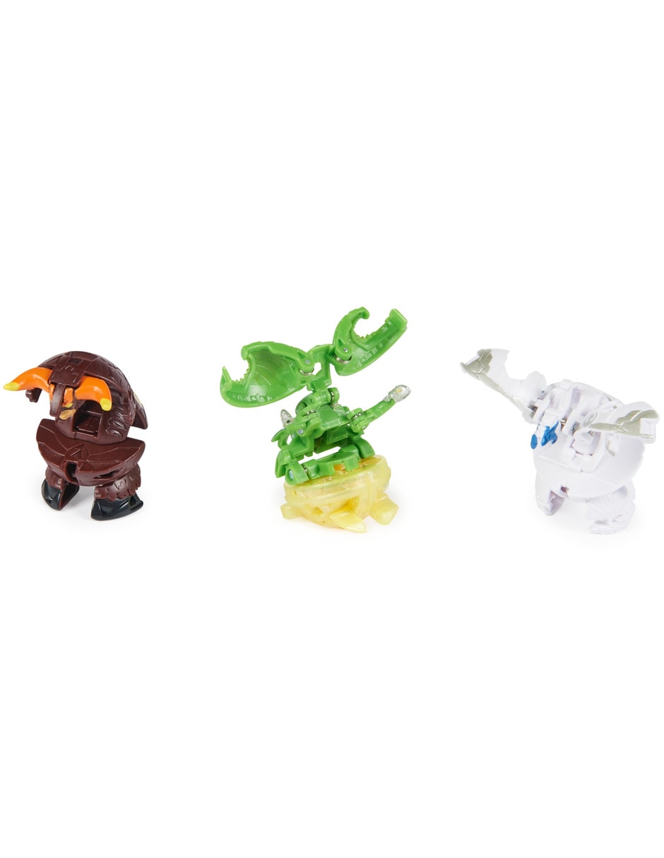 Set figuras acción articulada estándar bakugan con movimiento