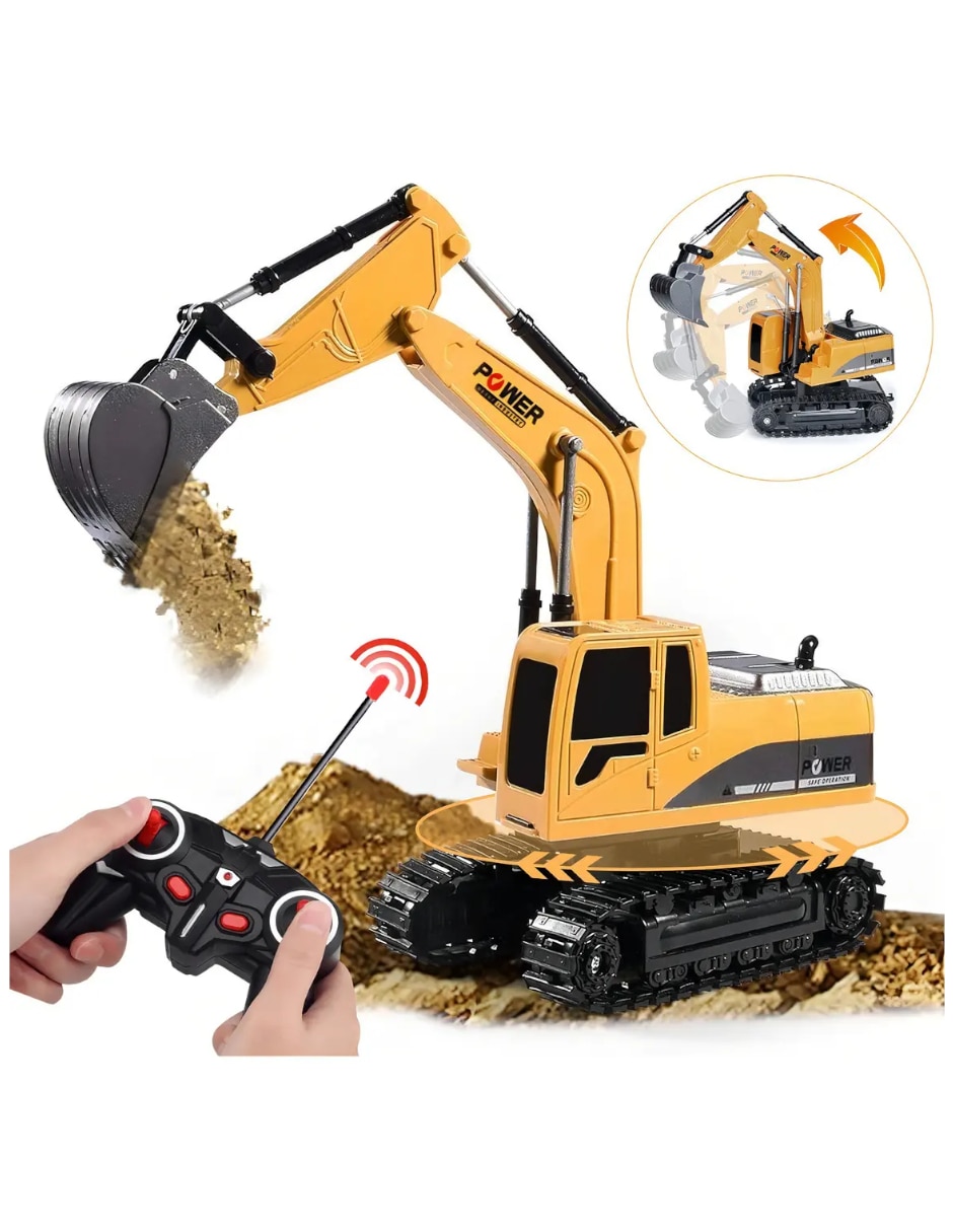 Excavadora a control remoto 2