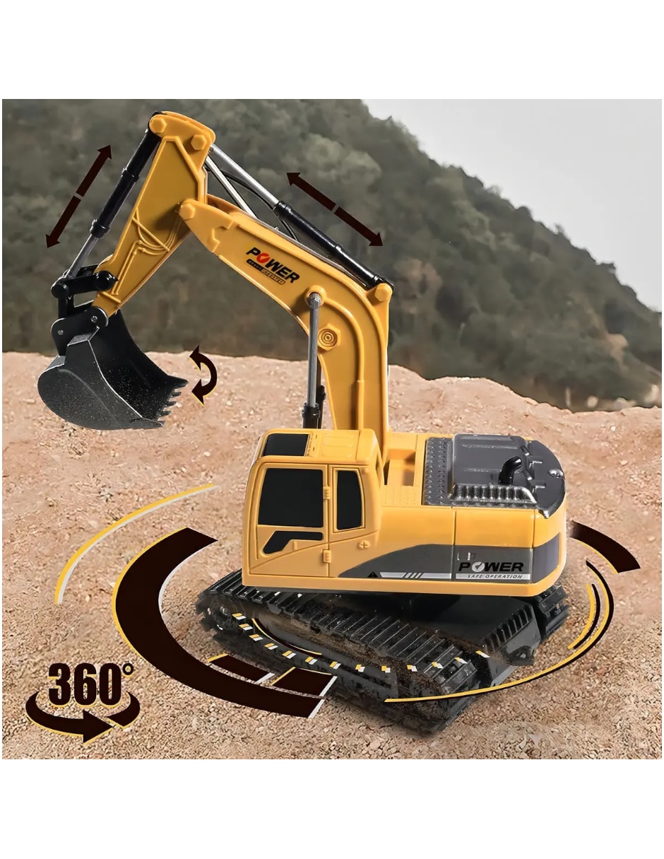 Excavadora a control remoto 4
