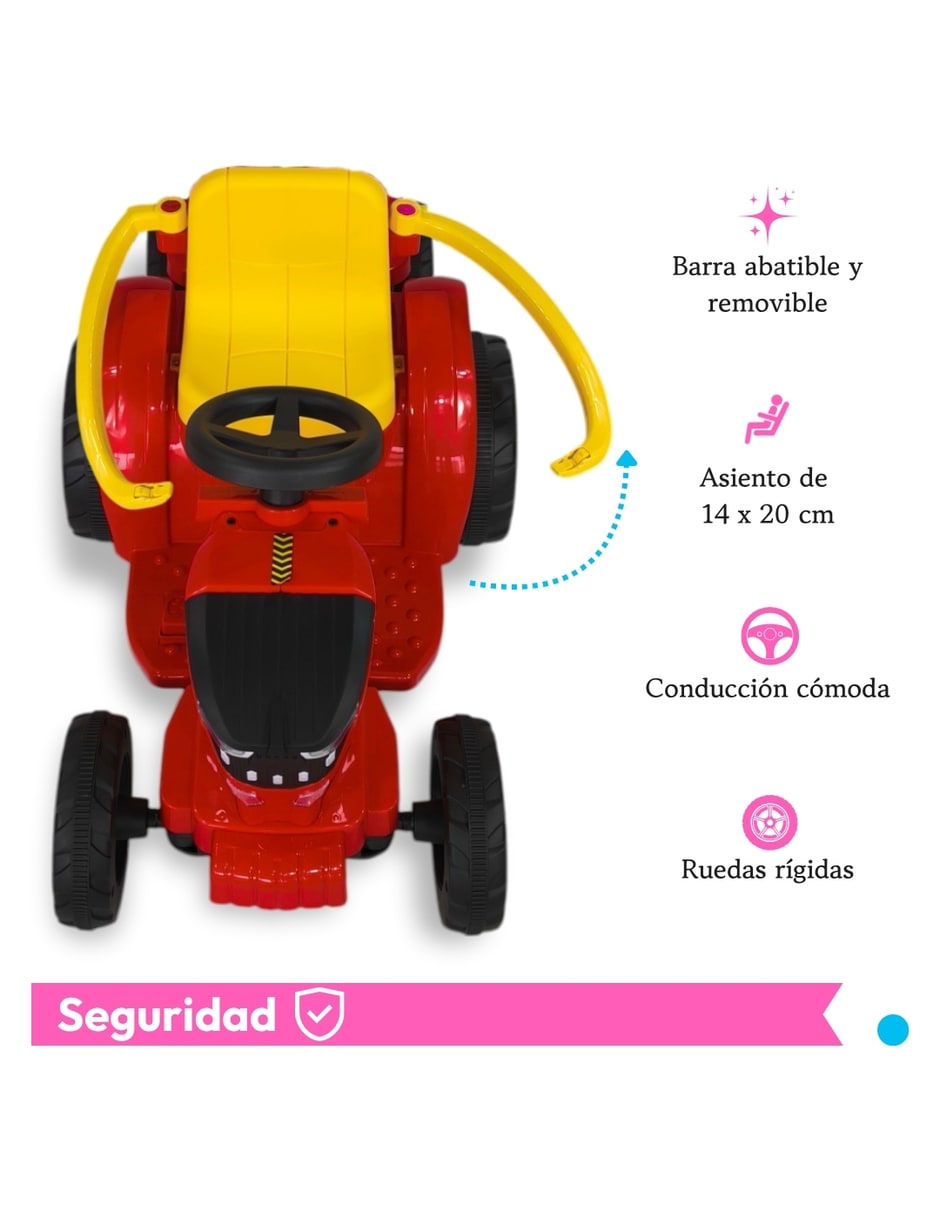 Automóvil montable montable con control remoto Carros a batería de Recargable para Preescolar Unisex 4