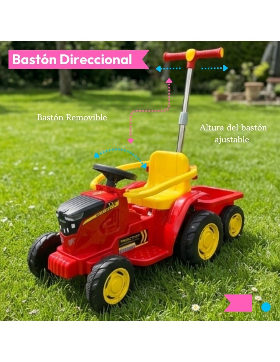 Automóvil montable montable con control remoto Carros a batería de Recargable para Preescolar Unisex 5