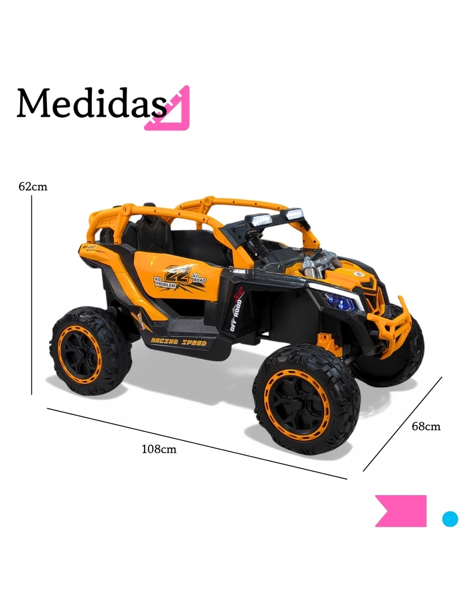 Automóvil montable montable con control remoto Raptor de Recargable para Preescolar Unisex 2