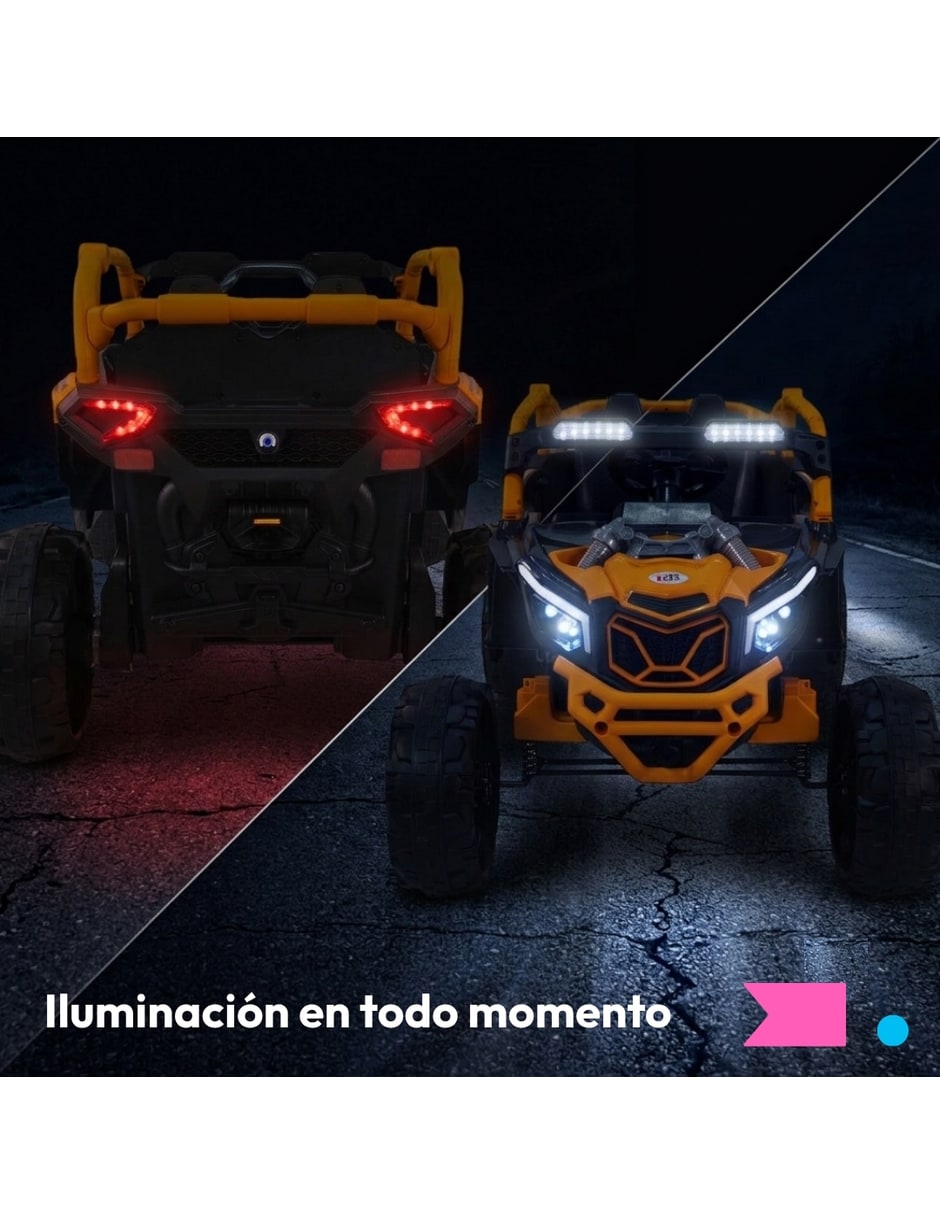 Automóvil montable montable con control remoto Raptor de Recargable para Preescolar Unisex 4