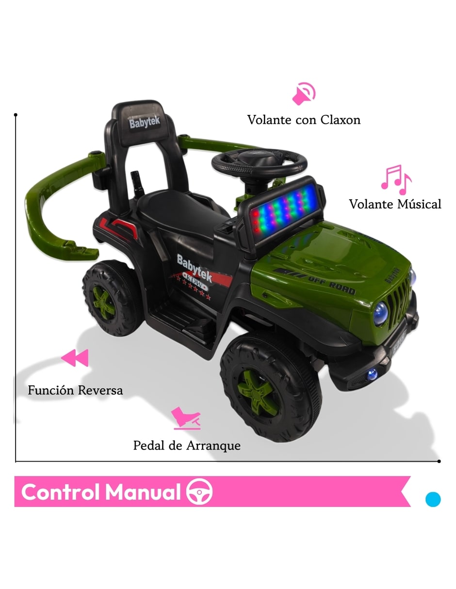 Automóvil montable montable con control remoto Montables Eléctricos de Recargable para Bebé / Infantil Unisex 4