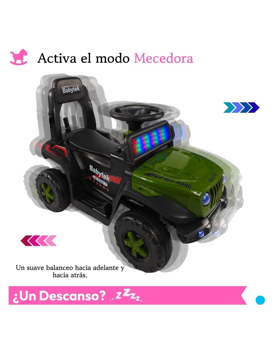Automóvil montable montable con control remoto Montables Eléctricos de Recargable para Bebé / Infantil Unisex 8