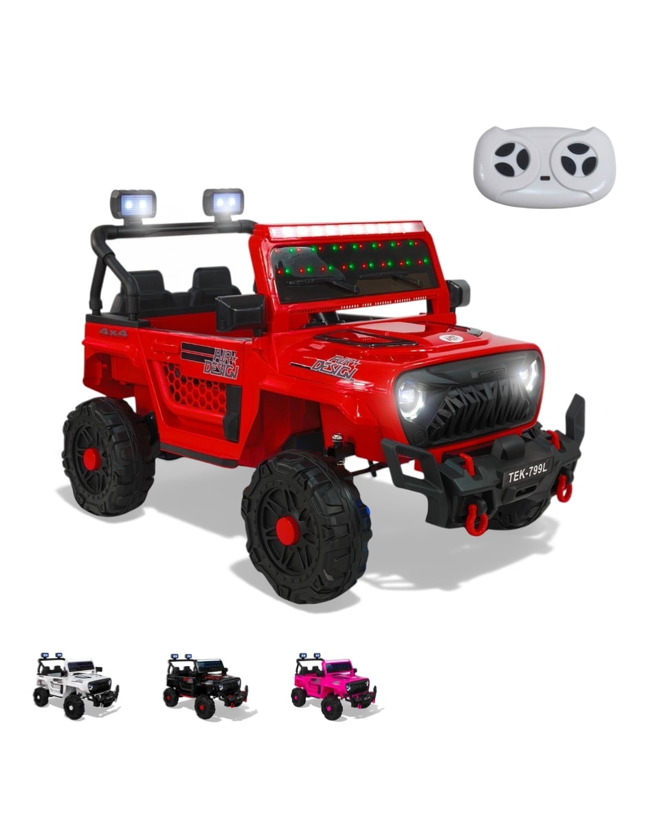 Automóvil montable montable con control remoto Montables eléctricos de Recargable para Preescolar Unisex 1