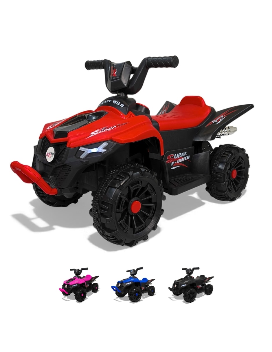 Cuatrimoto montable montable con control remoto Cuatrimoto eléctrica de Batería para Preescolar Unisex