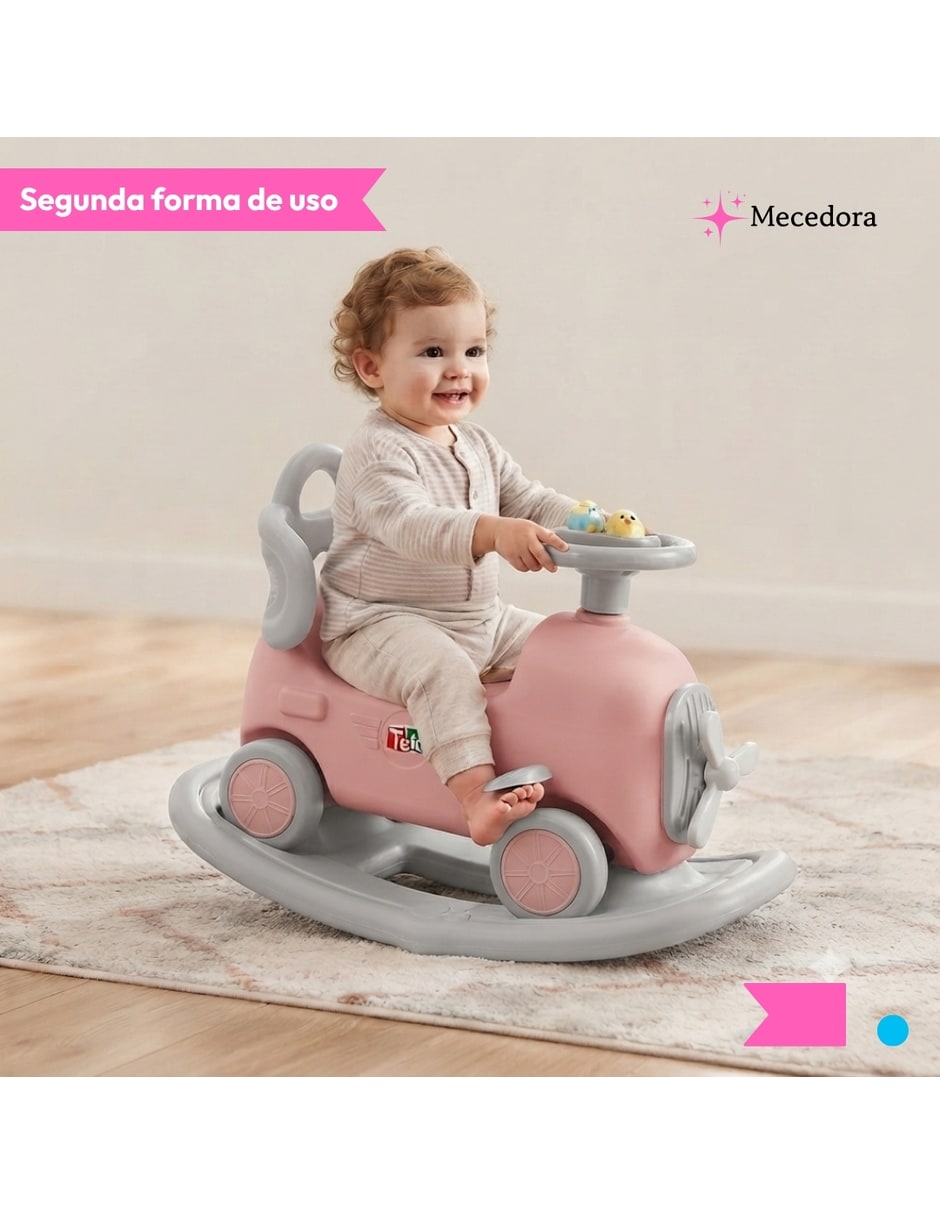 Balancín montable con control remoto de Batería para Preescolar Unisex 2