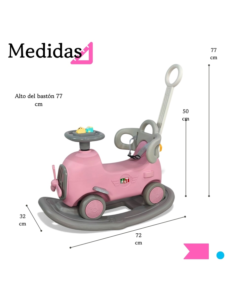 Balancín montable con control remoto de Batería para Preescolar Unisex 4