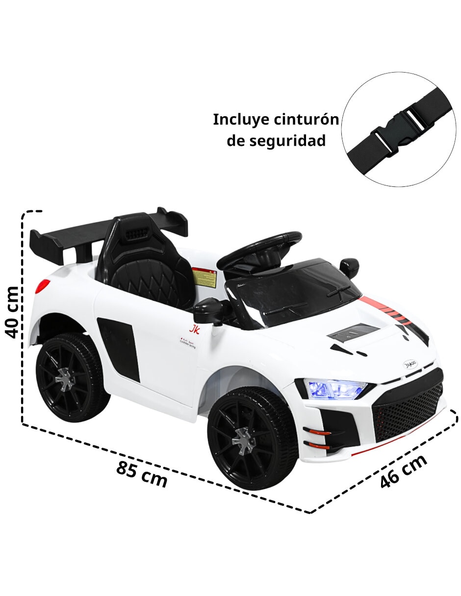 Automóvil montable montable con control remoto mini auto deportivo de recargable unisex 7
