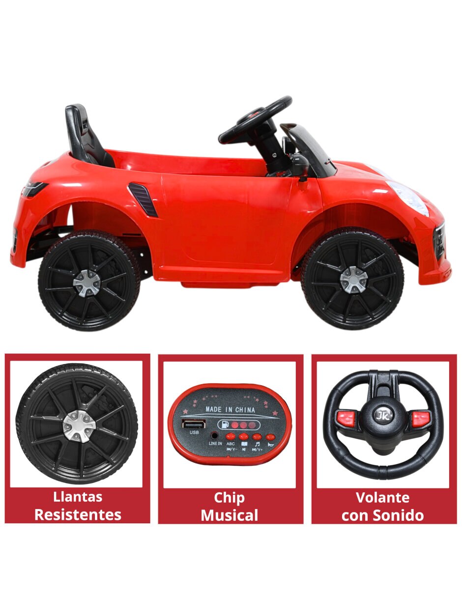 Automóvil montable montable con control remoto de recargable unisex 4