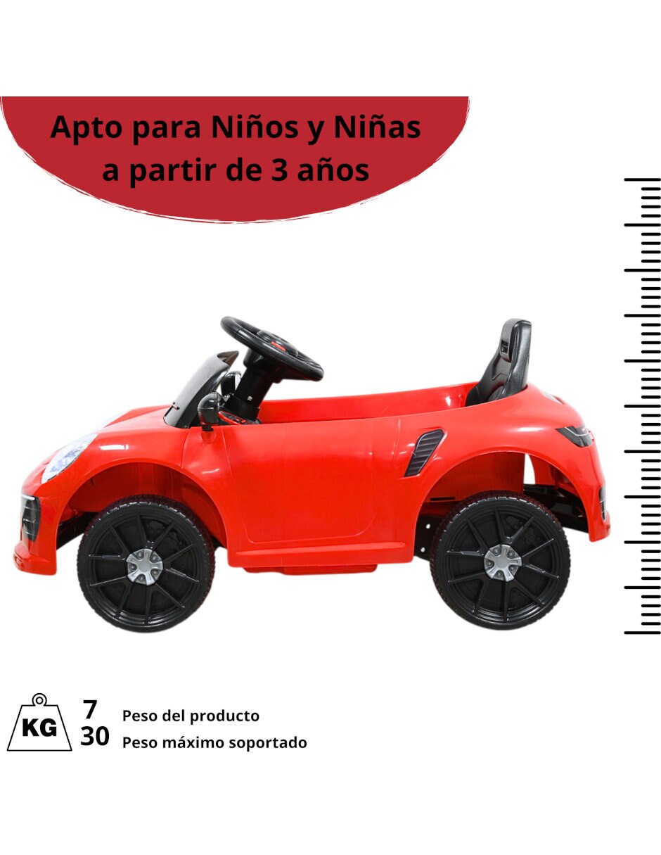 Automóvil montable montable con control remoto de recargable unisex 5