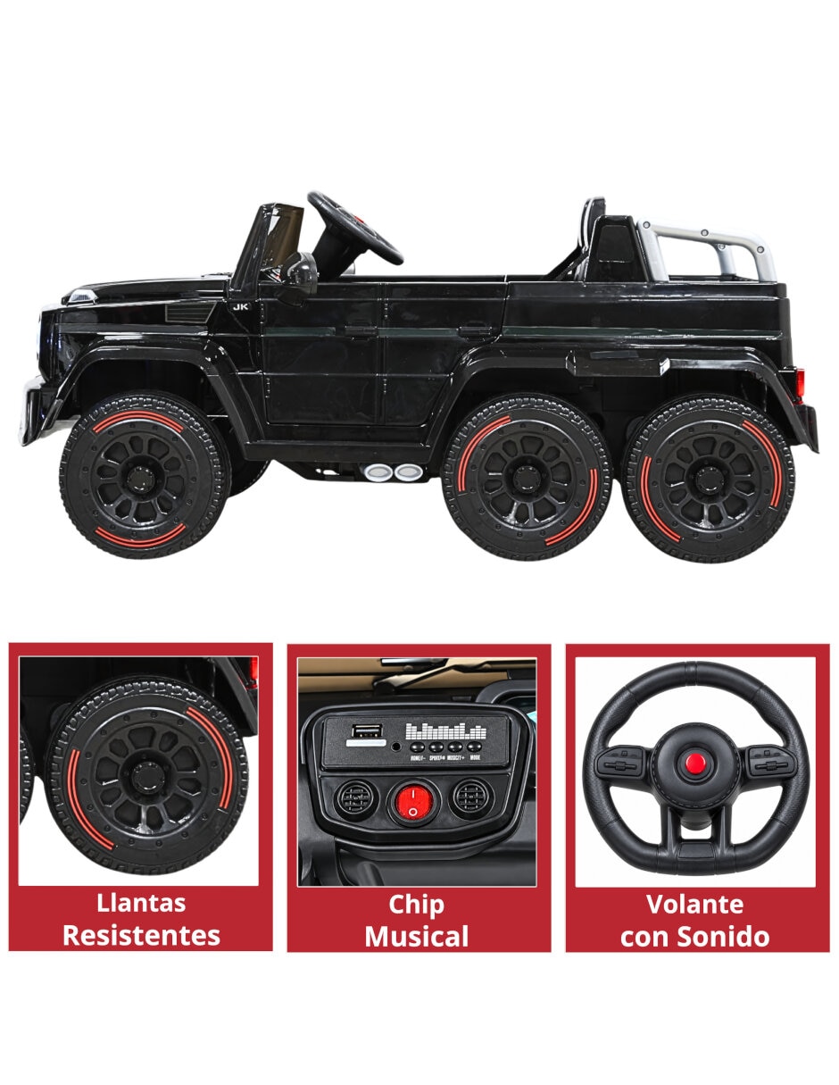 Automóvil montable montable con control remoto de recargable unisex 6