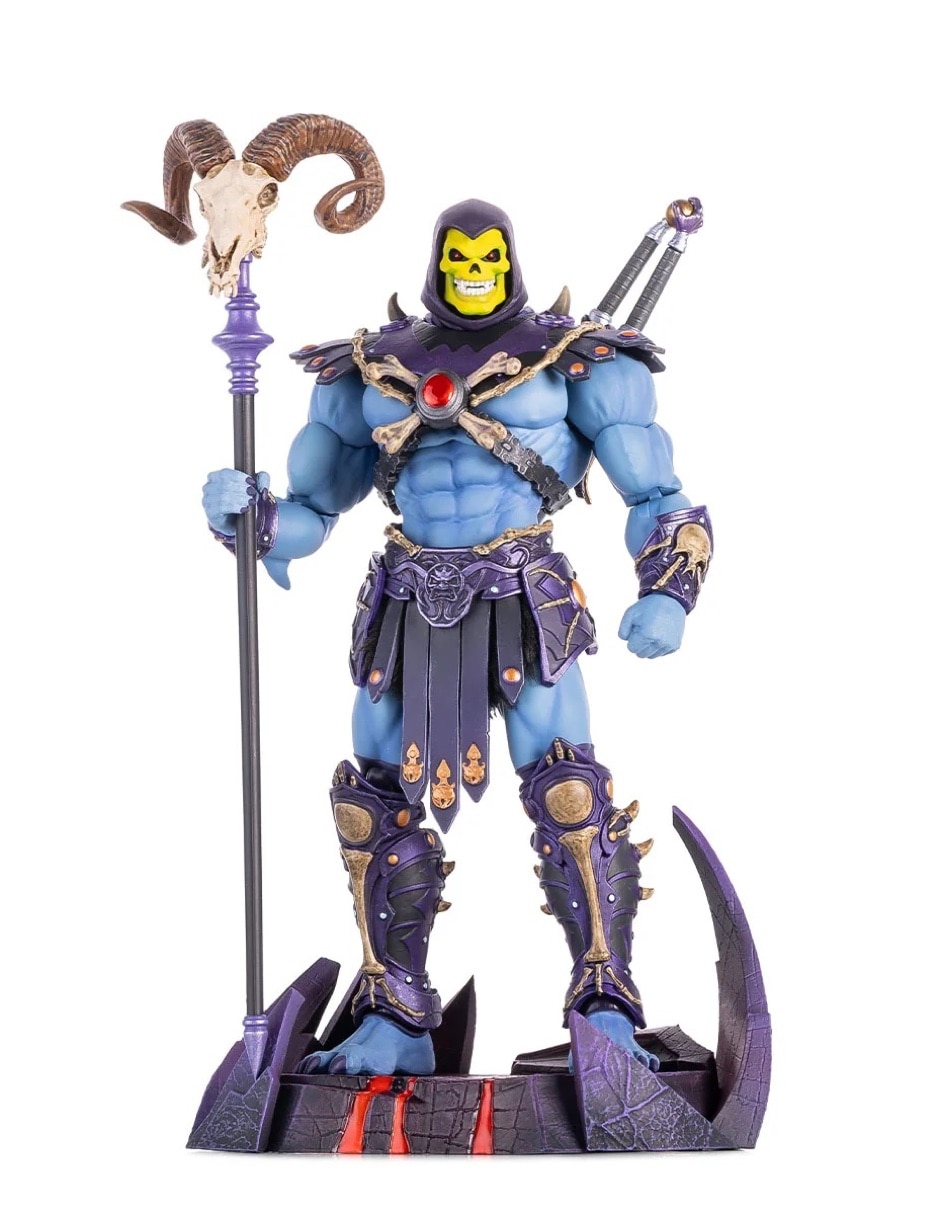 Figura de colección articulada masters of the universe skeletor limitada