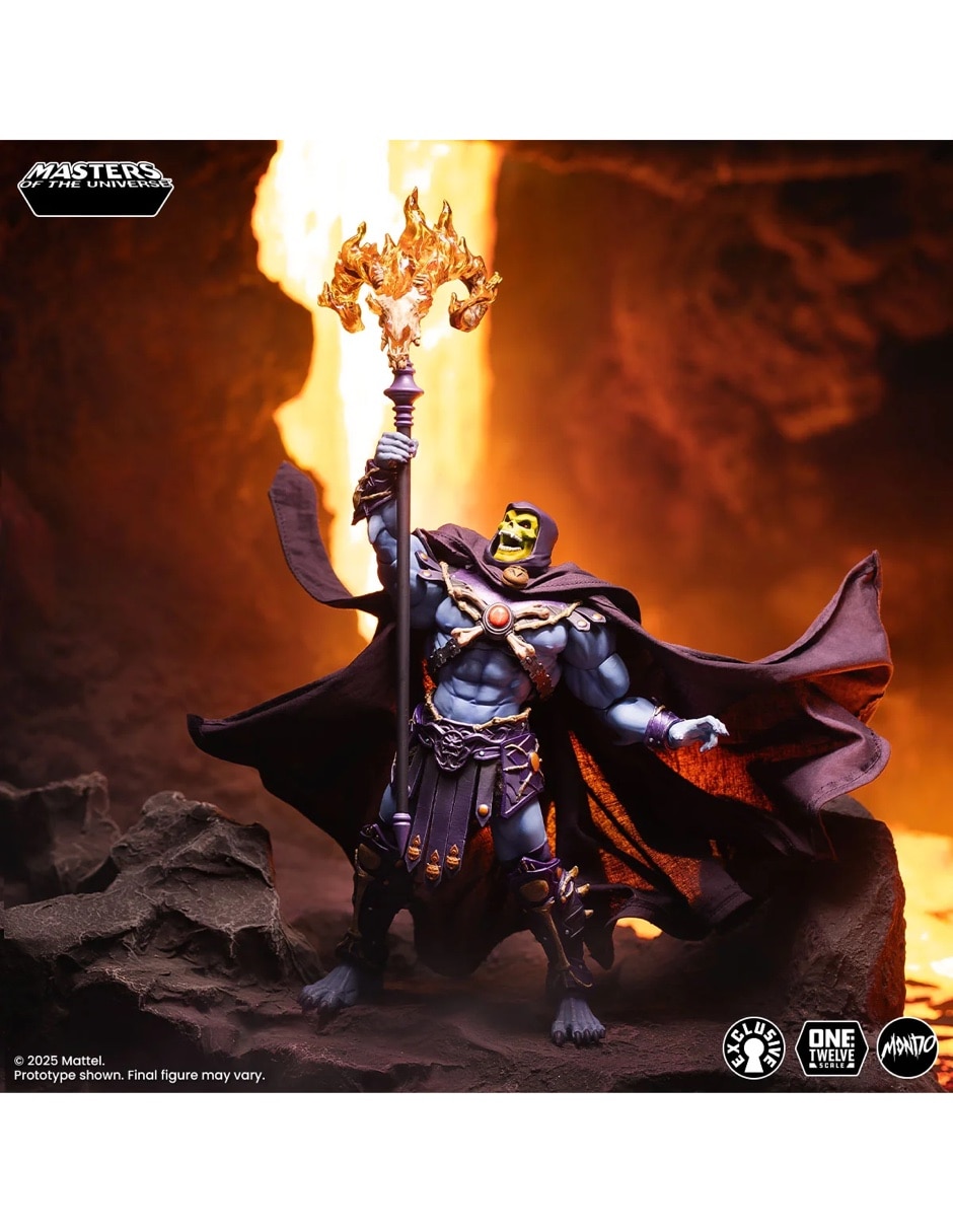 Figura de colección articulada masters of the universe skeletor limitada 4