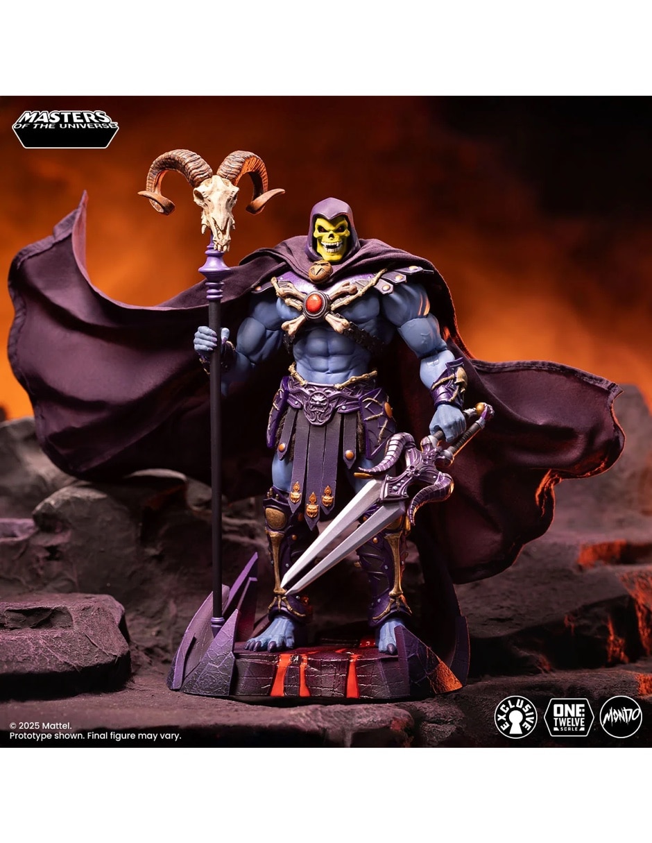 Figura de colección articulada masters of the universe skeletor limitada 5