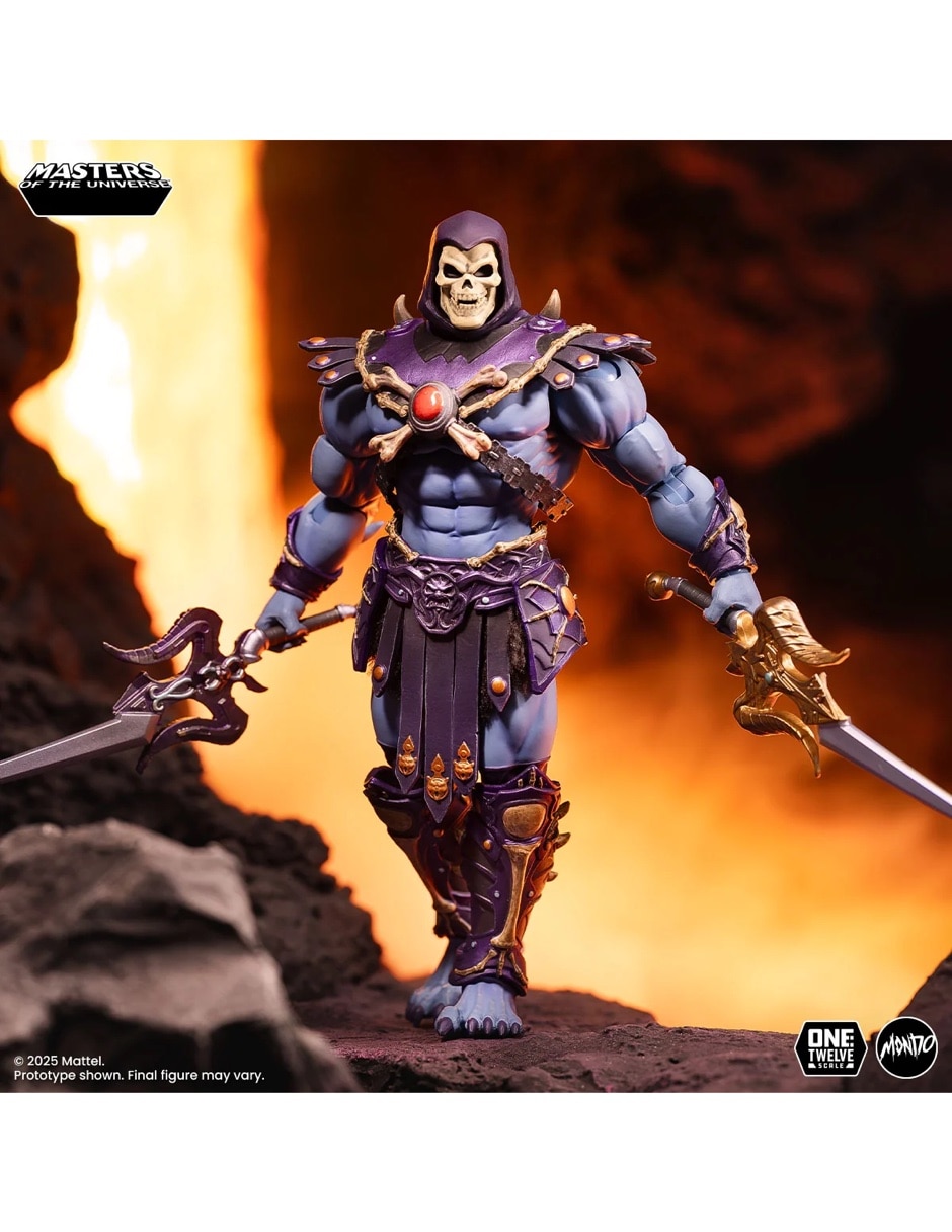 Figura de colección articulada masters of the universe skeletor limitada 7