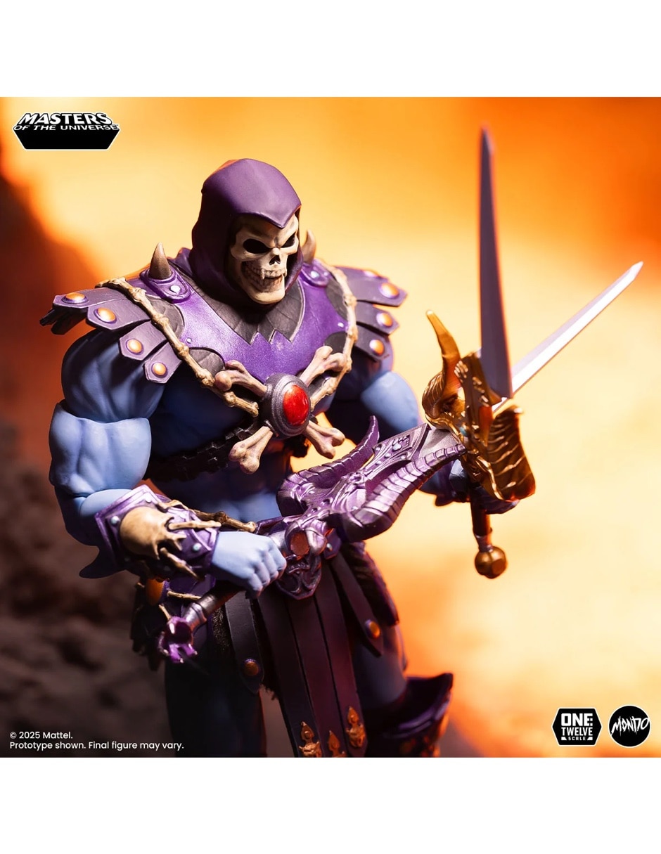 Figura de colección articulada masters of the universe skeletor limitada 10
