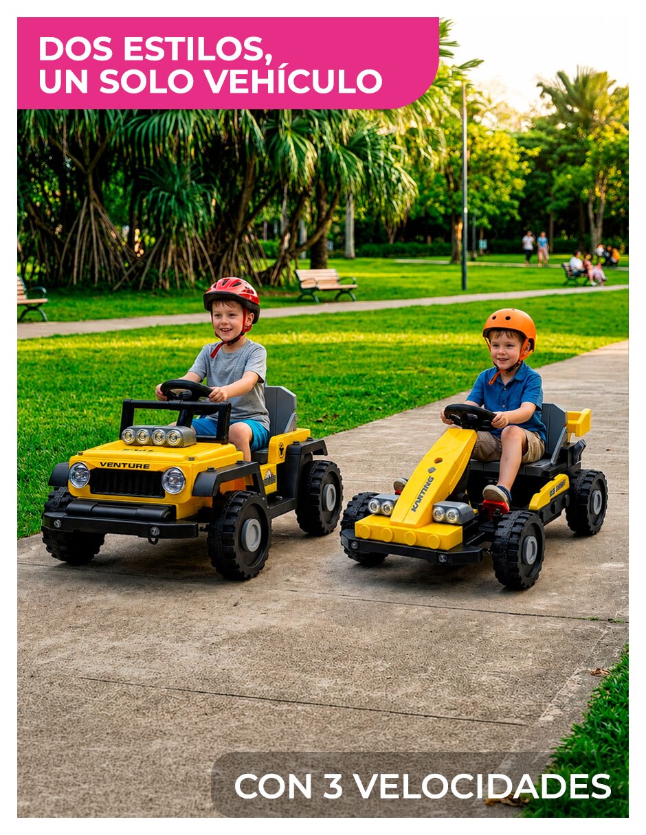 Automóvil montable montable con control remoto cambiaforma 4x4 de recargable unisex 3