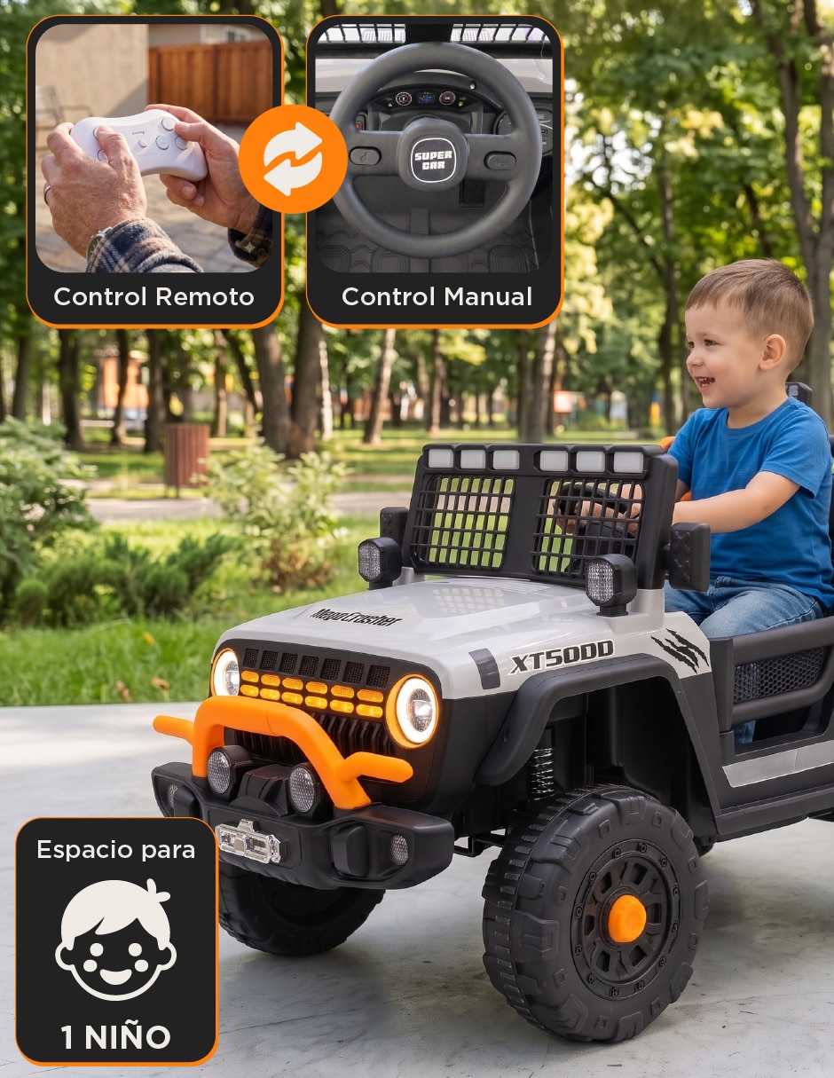 Automóvil montable montable con control remoto de recargable unisex 7