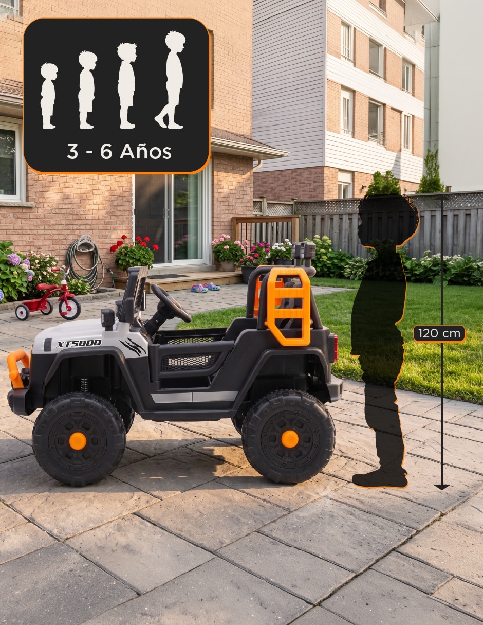 Automóvil montable montable con control remoto de recargable unisex 8