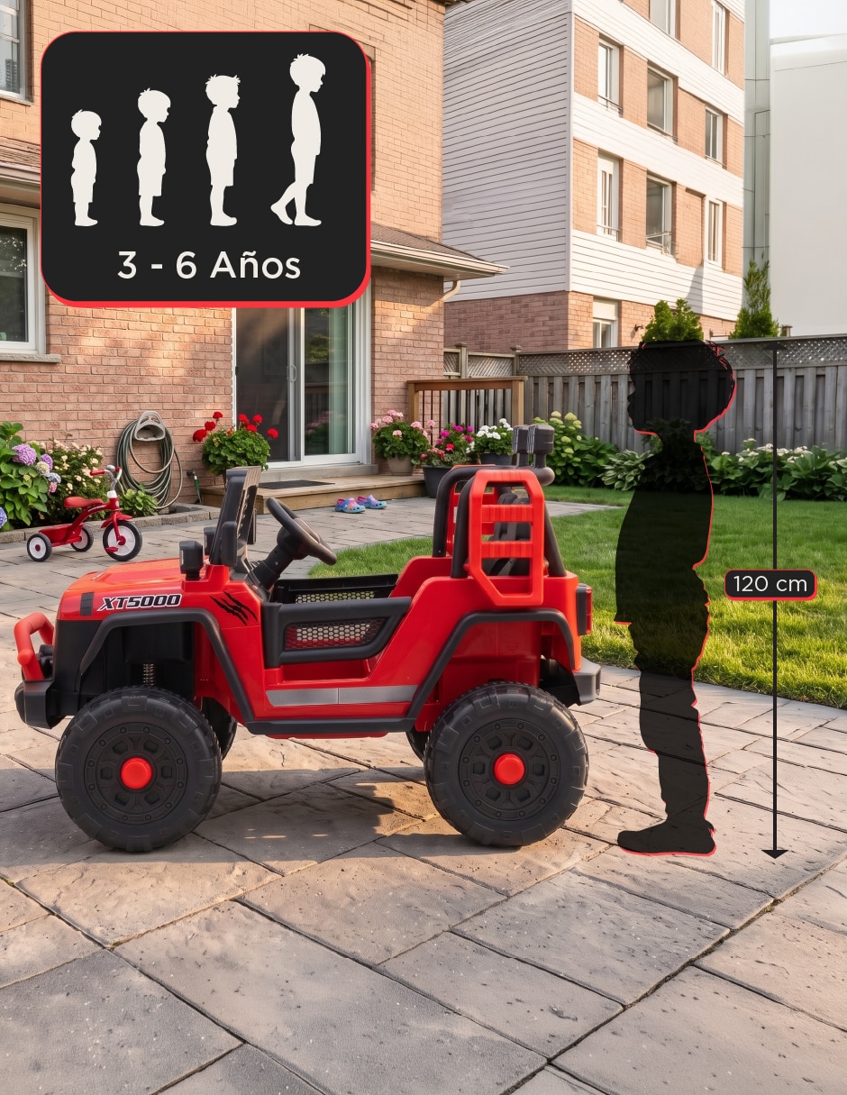 Automóvil montable montable con control remoto de recargable unisex 3