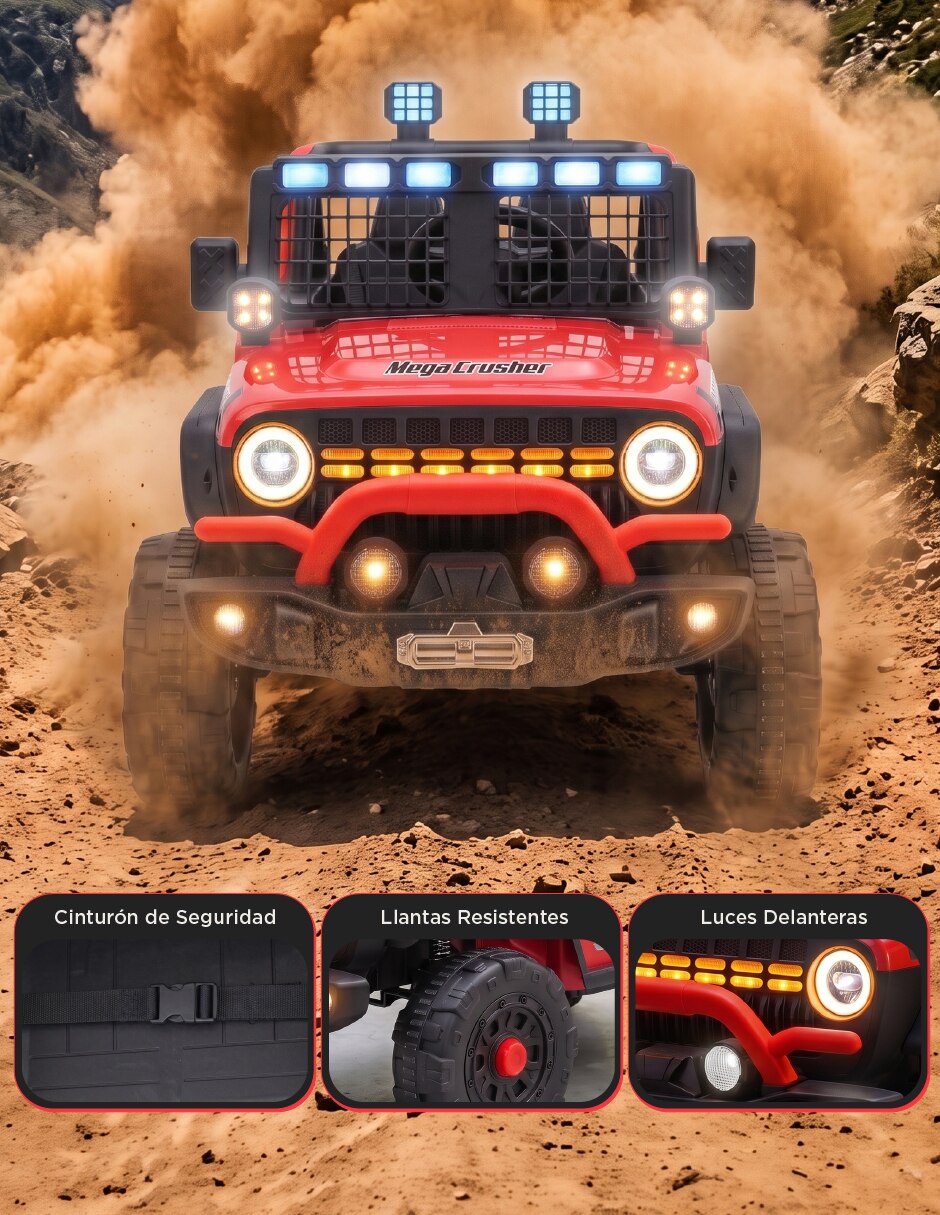Automóvil montable montable con control remoto de recargable unisex 4