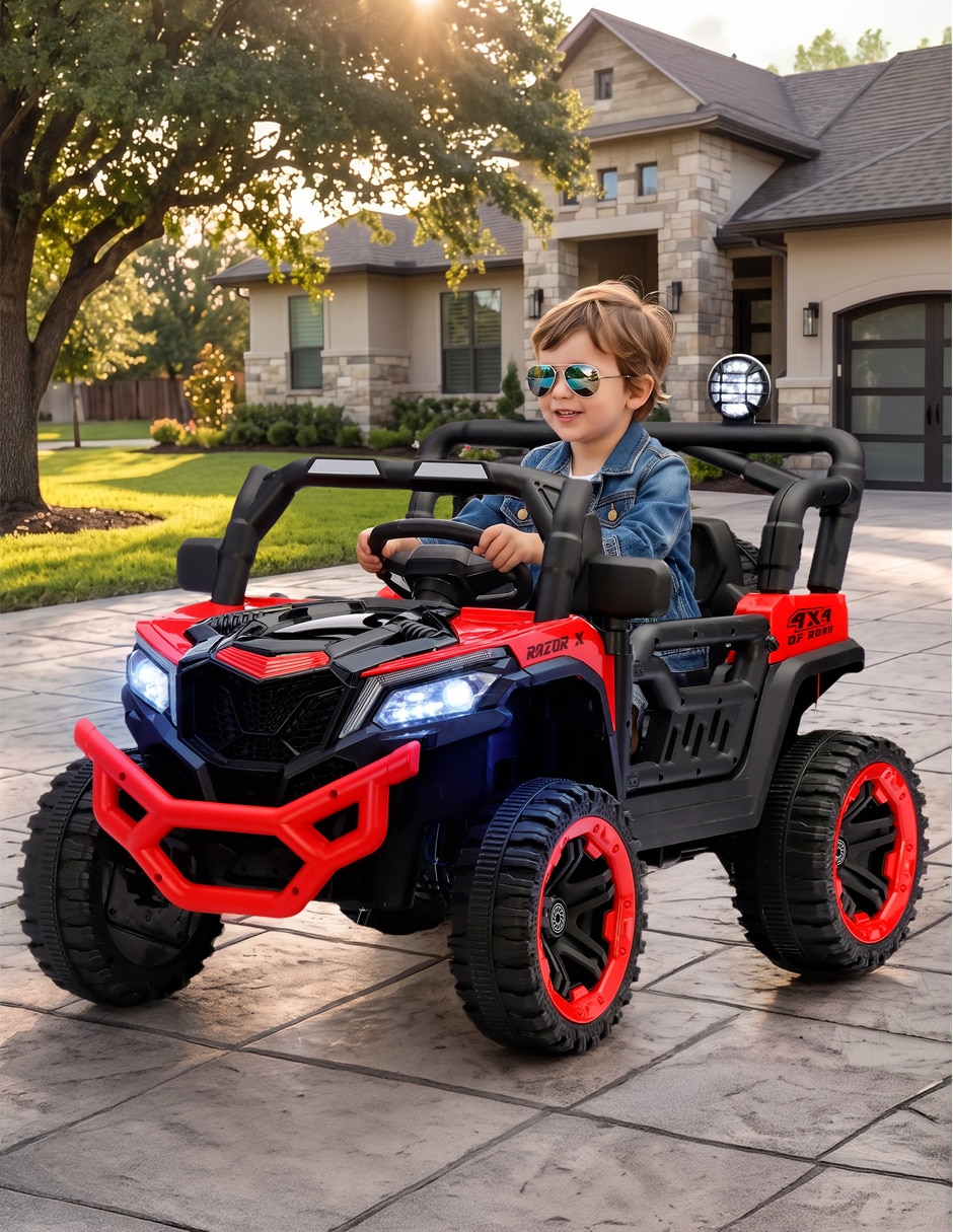 Automóvil montable montable con control remoto de recargable unisex 5