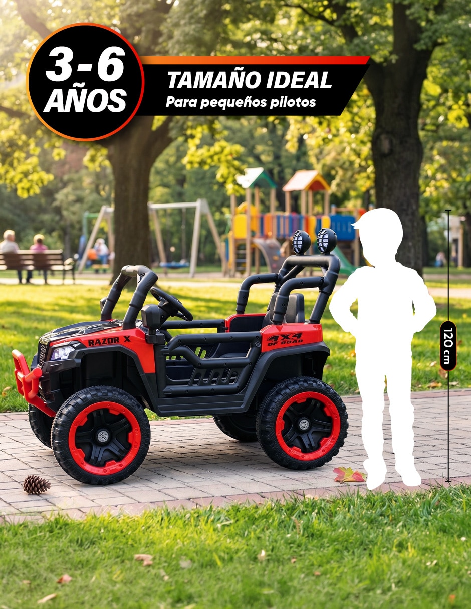 Automóvil montable montable con control remoto de recargable unisex 7
