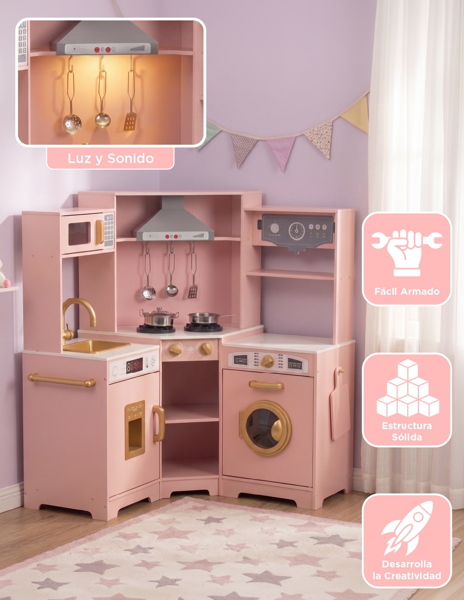 Cocina juguete con luz y sonido