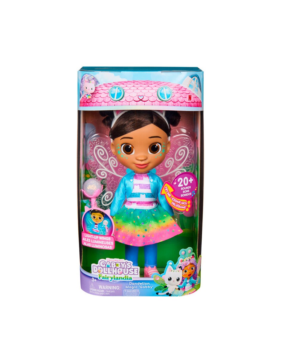 Muñeca fashion gabby's dollhouse fairylandia 2