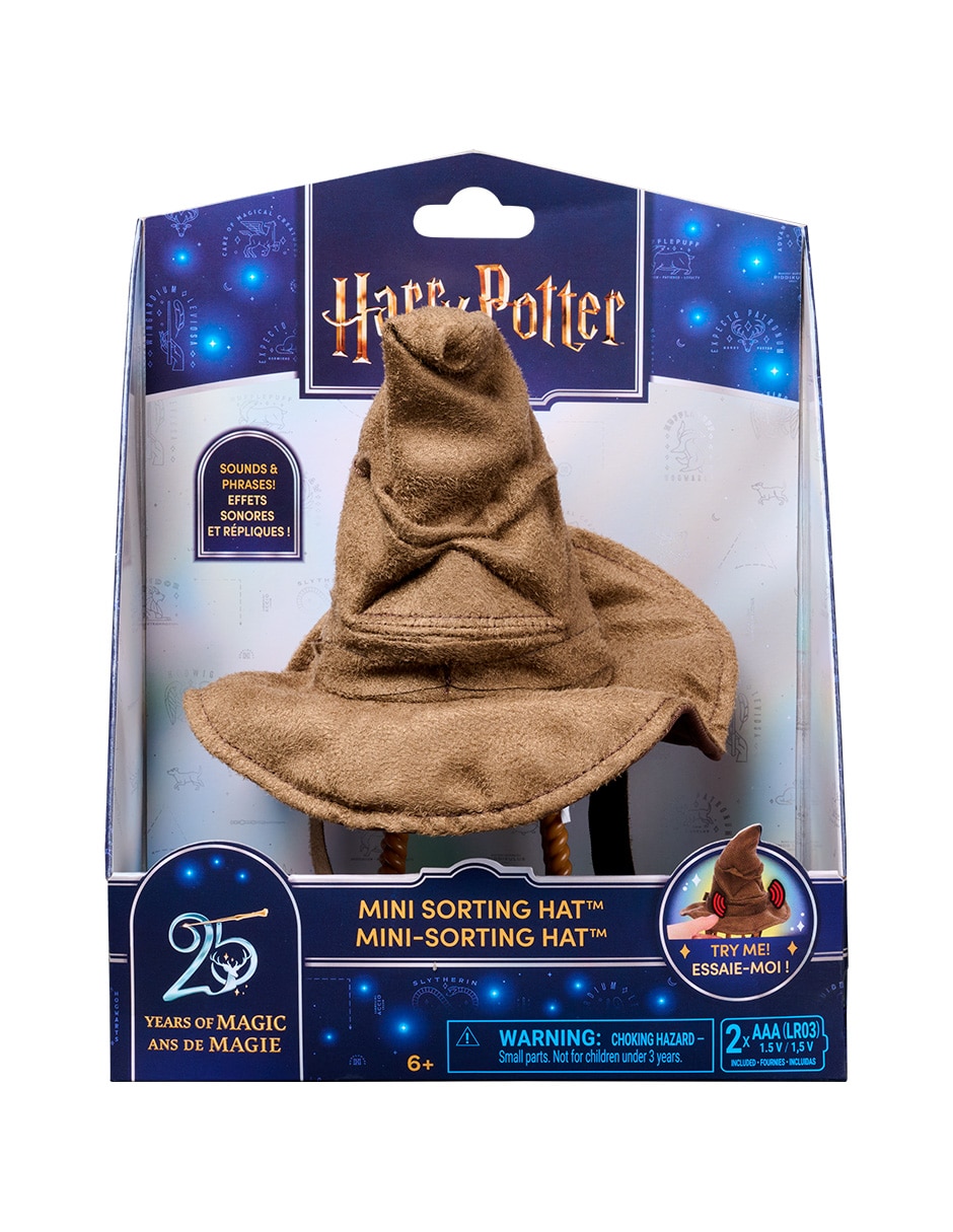 Figura de colección sombrero seleccionador anniversary edition harry potter con sonido 2