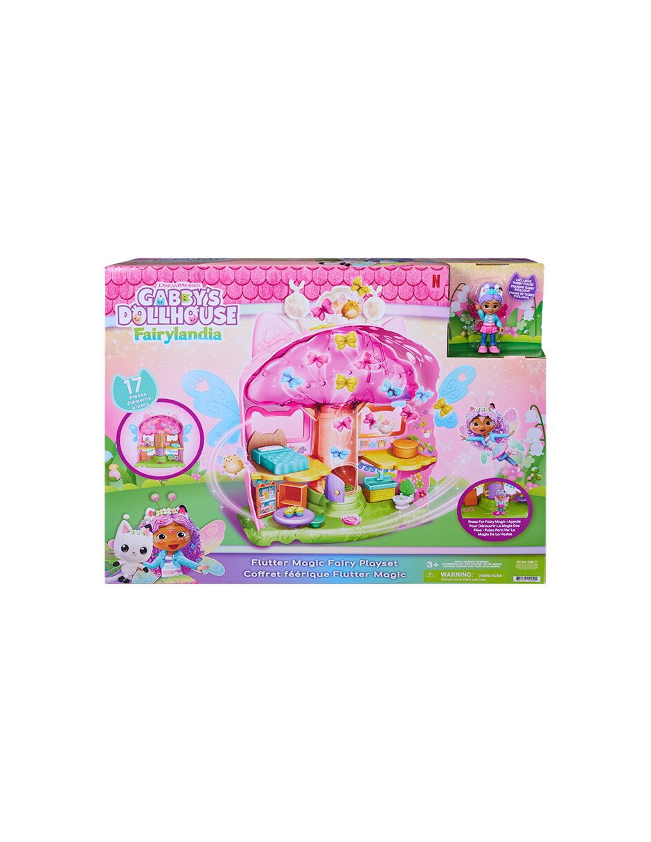 Muñeca mini gabby's dollhouse fairylandia 3