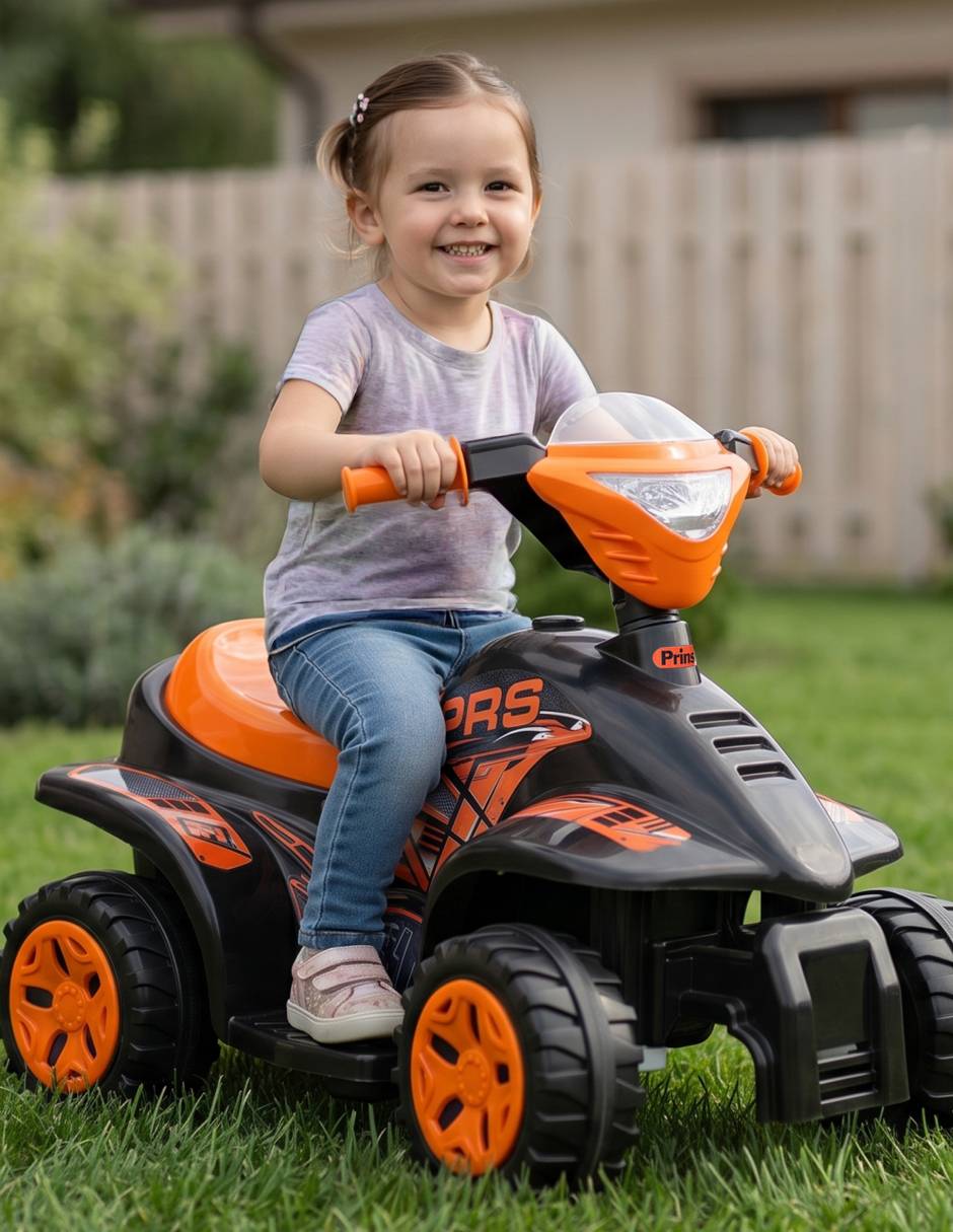 Cuatrimoto montable montable con control remoto de Recargable para Infantil Unisex
