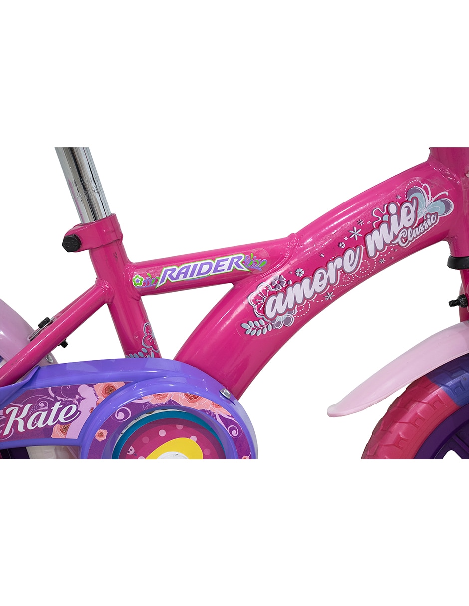 Bicicleta infantil rodada Raider Amore 8