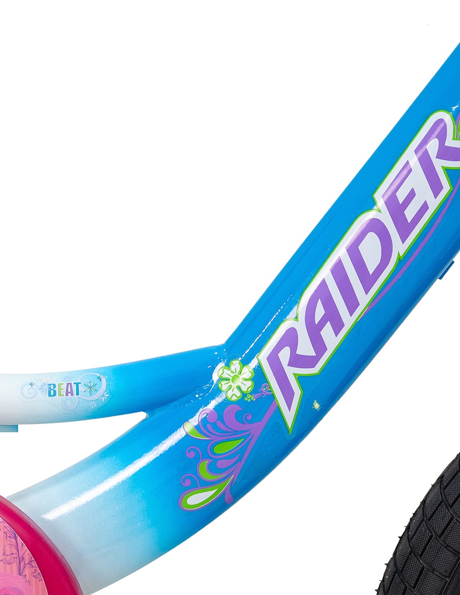 Bicicleta infantil rodada Raider Heart Beat 10