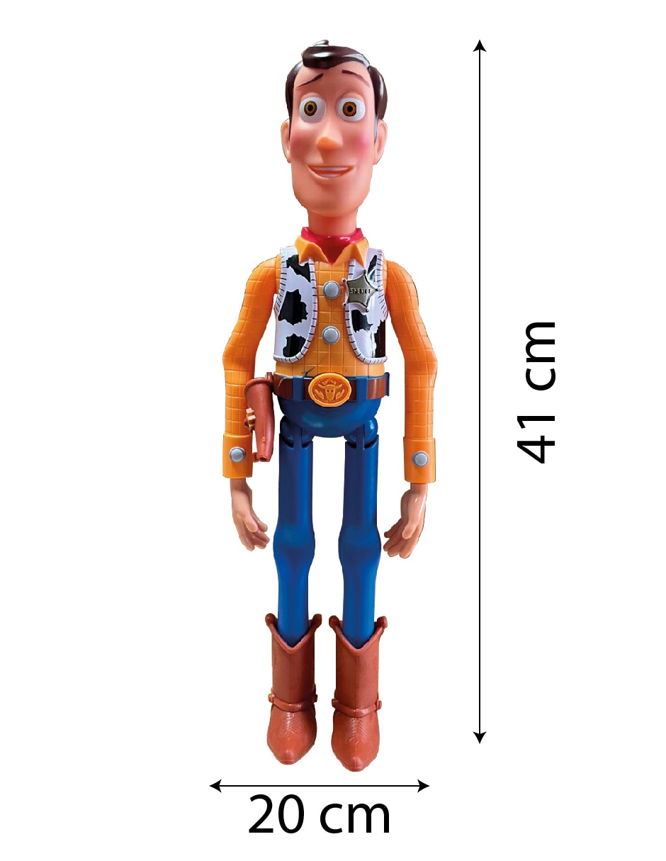 Muñeco personaje Sí Toy Story Sheriff Woody Estándar Con sonido 9