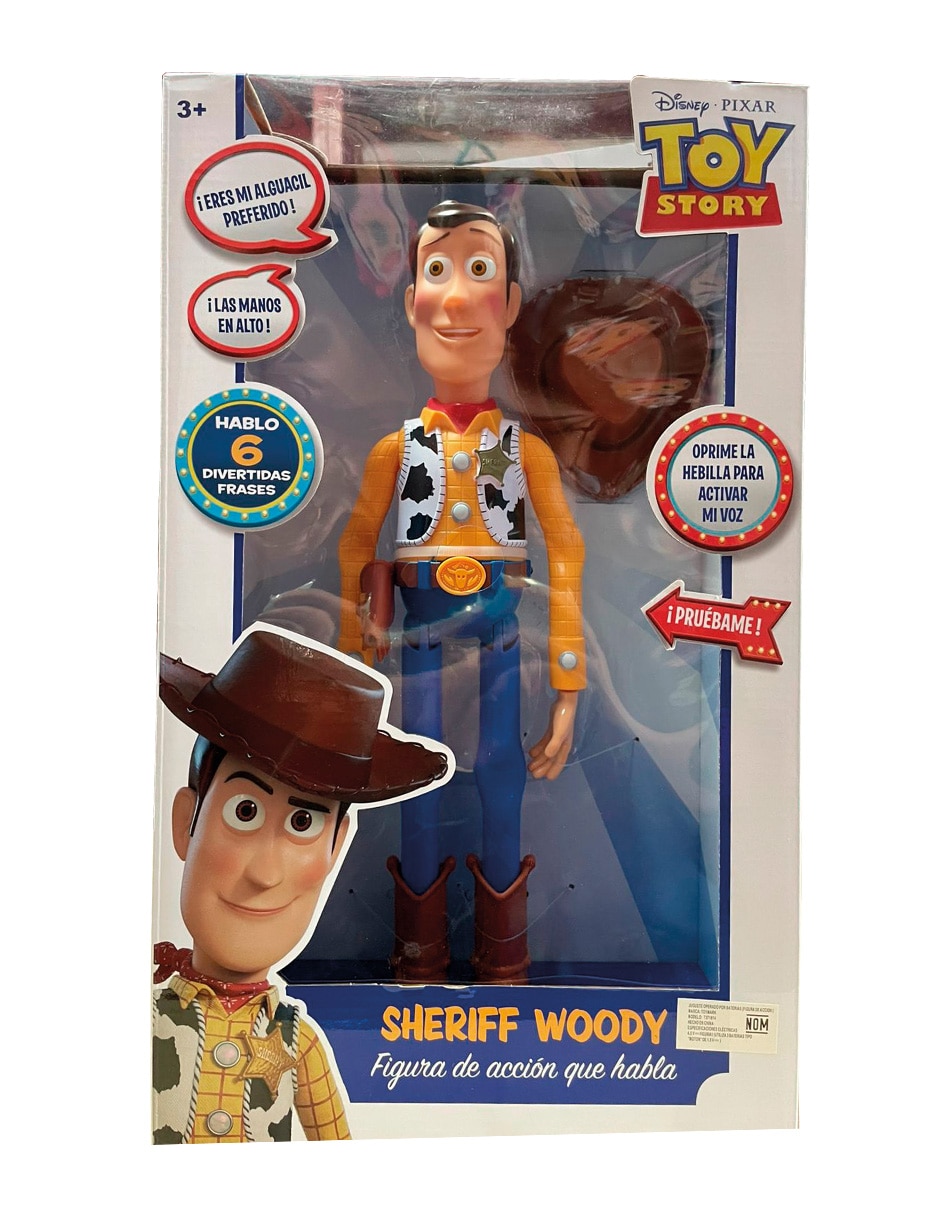 Muñeco personaje Sí Toy Story Sheriff Woody Estándar Con sonido 6