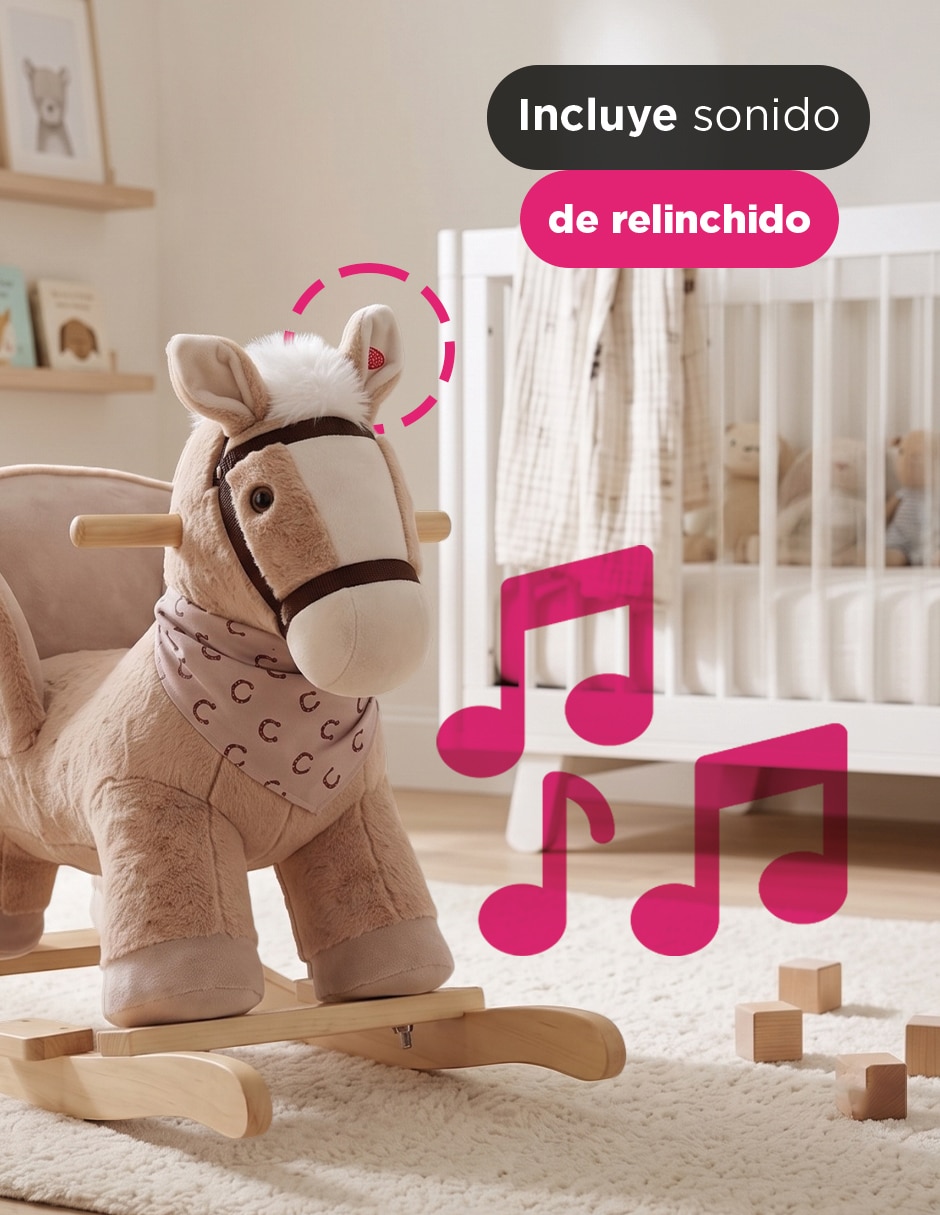 Balancín montable con control remoto CABALLO BALANCIN de Batería para Bebé / Infantil Unisex 5