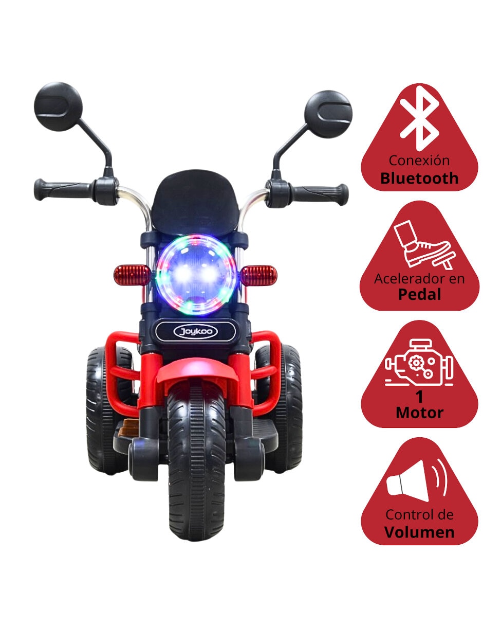Moto montable montable con control remoto Retro 6V Bluetooth de Recargable para Infantil Unisex 2