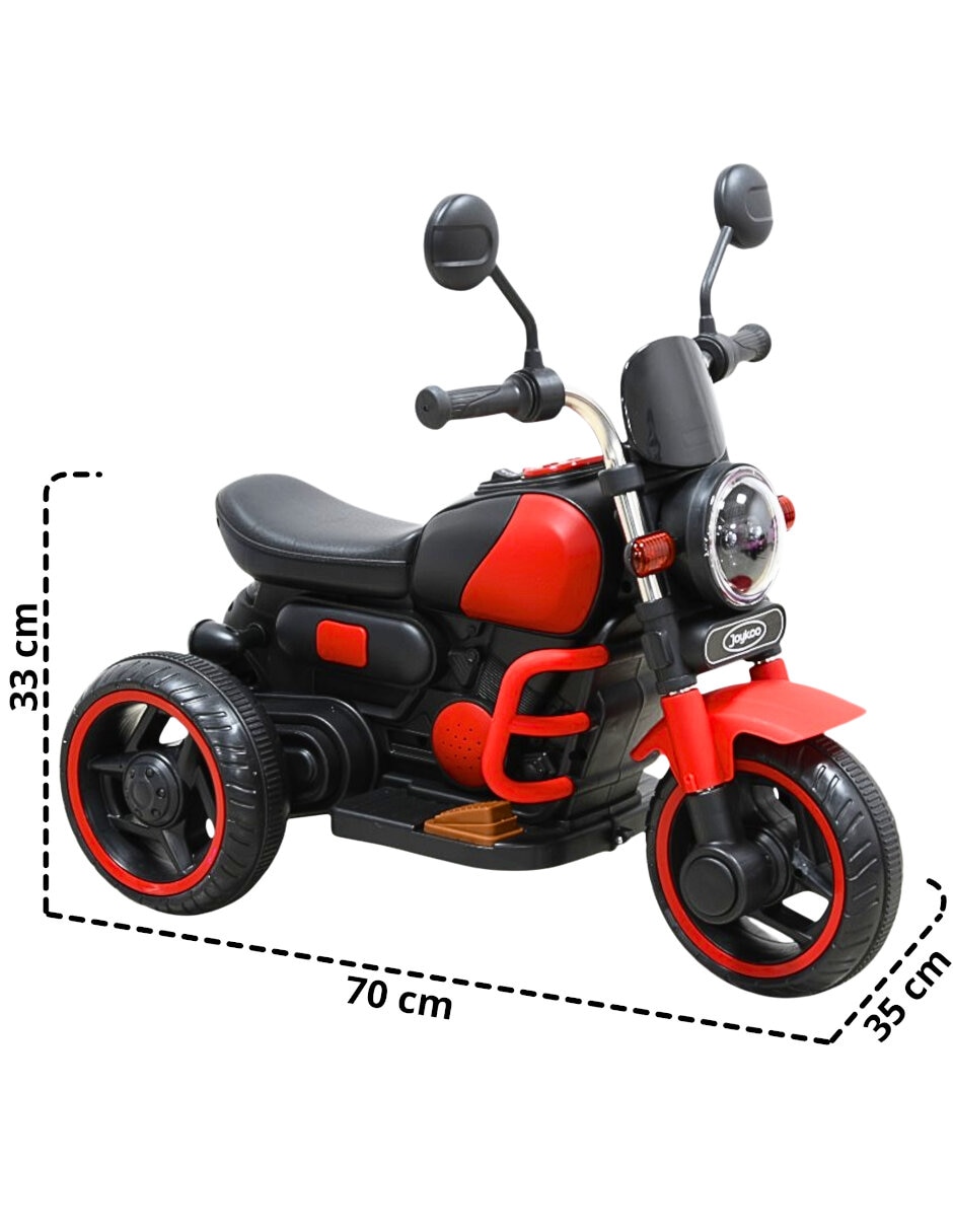 Moto montable montable con control remoto Retro 6V Bluetooth de Recargable para Infantil Unisex 7