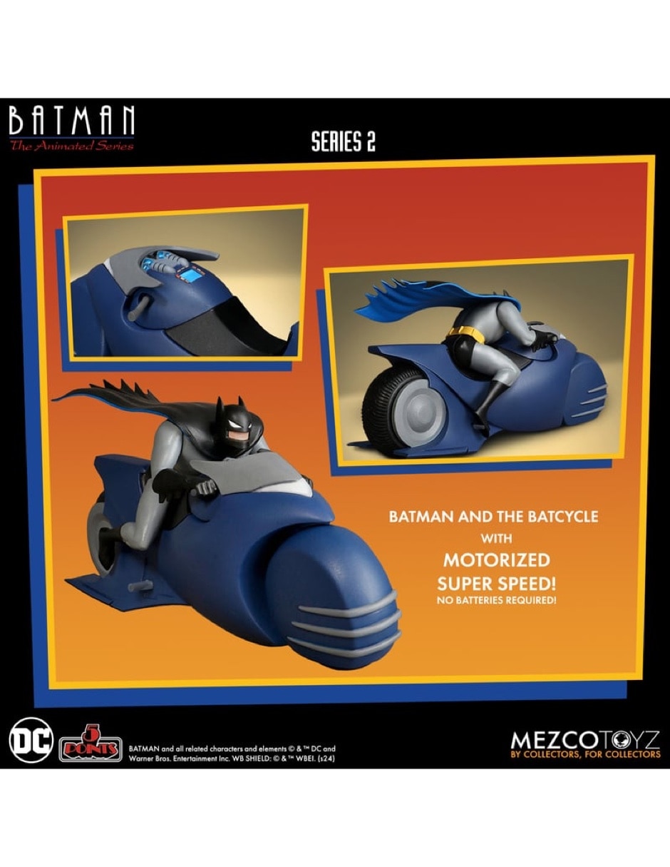 Set de figura de colección the animated series batman estándar 2