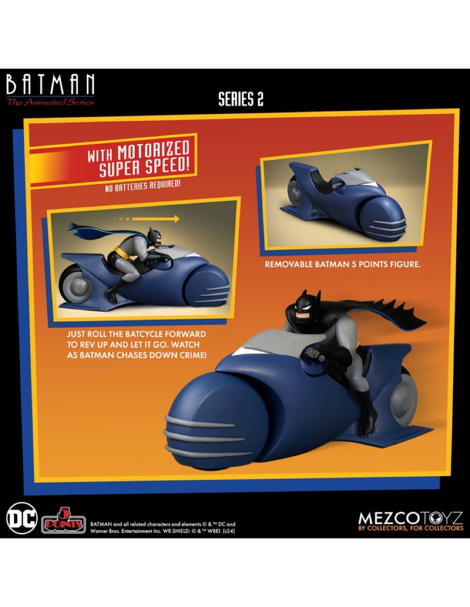 Set de figura de colección the animated series batman estándar 4