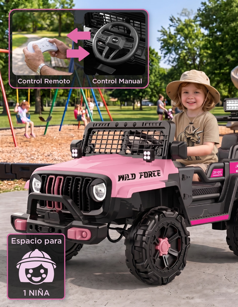 Automóvil montable montable con control remoto de Batería para Infantil / Niños grandes Unisex